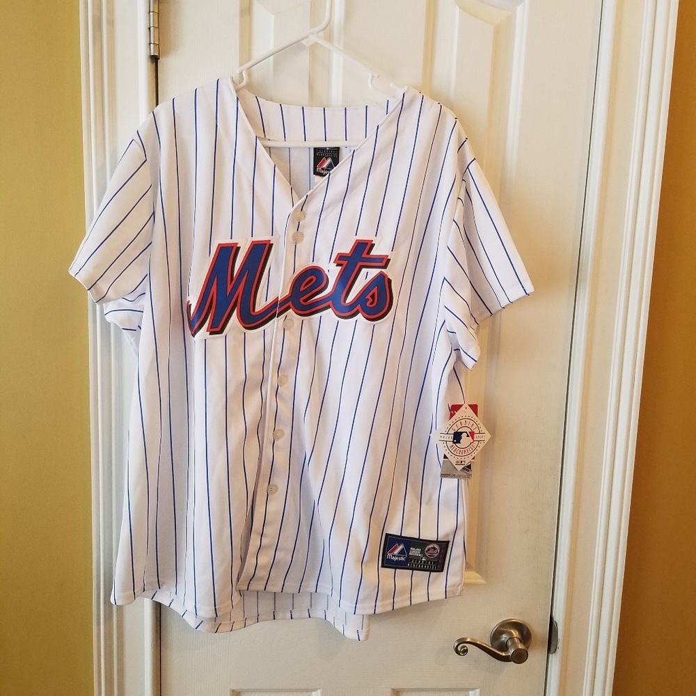 New York Mets Jersey women's 1X size Majestic
